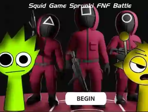 Spill Squid Game Sprunki Fnf Battle online