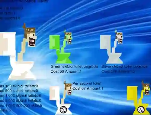 Spill Another Skibidi Toilet Clicker online