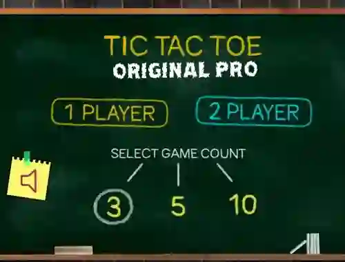 Spill Tic Tac Toe Original Pro online