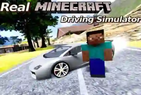 Spill Real Minecraft Driving Simulator online