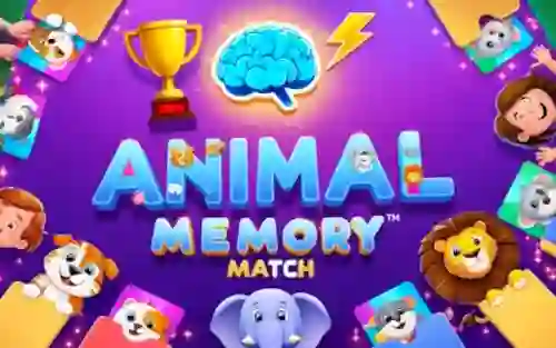 Spill Animal Memory Match online