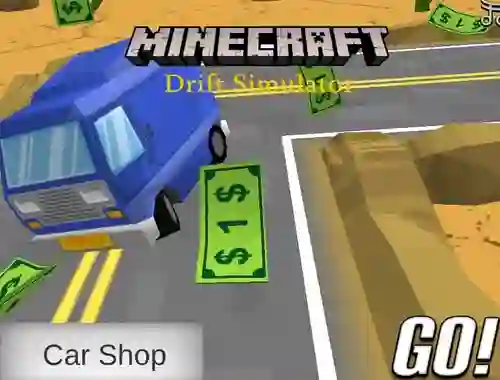 Spill Minecraft Drift Simulator online