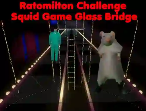 Spill Rato Milton Challenge Squid Game Glass Bridge online