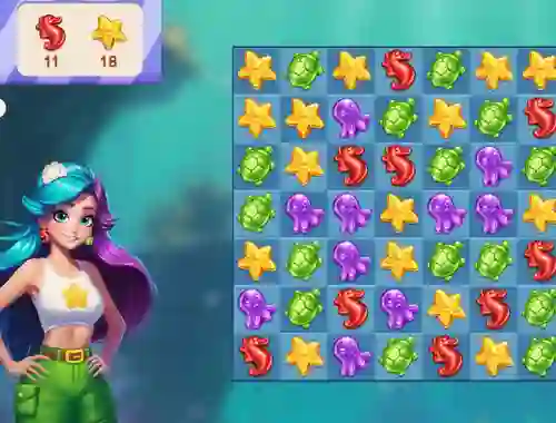 Spill Underwater Adventures: Match 3 online