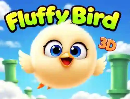 Spill Fluffy Bird 3D online