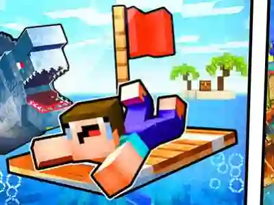 Spill Noob Raft: Ocean Survival online