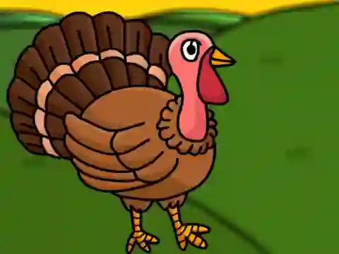 Spill Rescue the Forest Turkey from Cage online