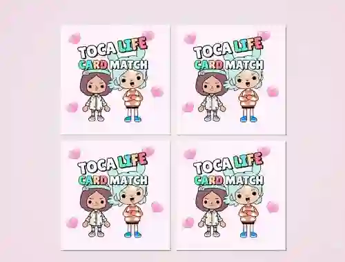 Spill Toca Life Memory Card Match online