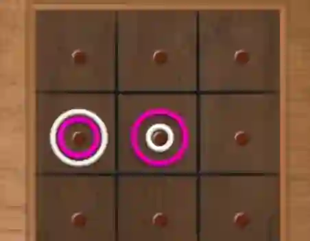 Spill Colour Circle Puzzle online