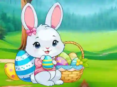 Spill Easter Bunny Jungle Escape online
