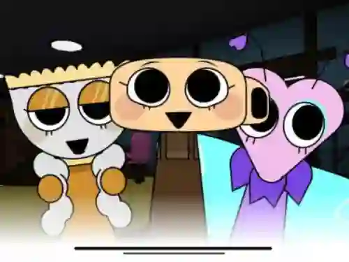 Spill Sprunki x Dandy's World 2 online
