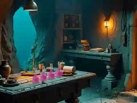 Spill Underwater Sorceress Escape online