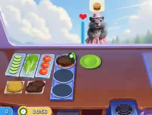 Spill Marmot Diner Dash online