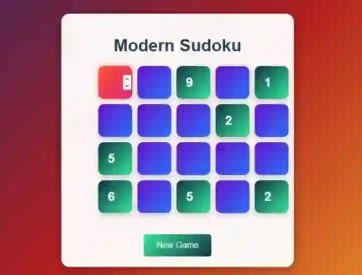 Spill Modern Sudoku online