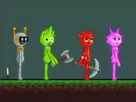 Spill Sprunki Sandbox: Ragdoll Playground Mode online