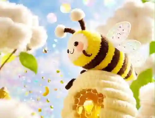 Spill Find The Differences: Little Bee's Adventure online