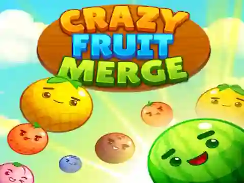 Spill Crazy Fruit Merge online