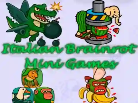 Spill Italian Brainrot Mini Games online