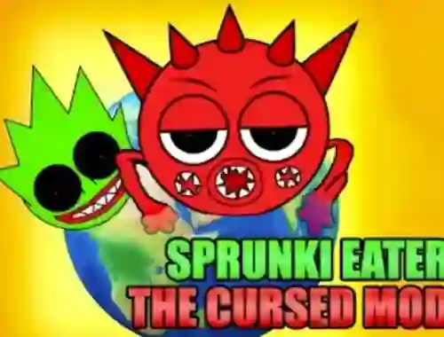 Spill Sprunki Eater The Cursed Mod online