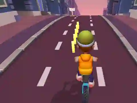 Spill Paper Boy Race Running Game online