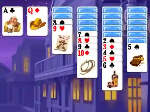 Spill Solitaire Reverse online