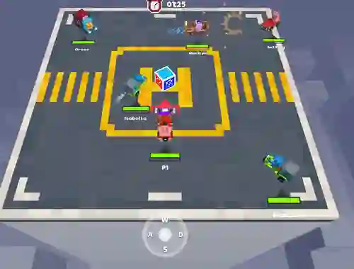 Spill Bumper Car Demolition Race online