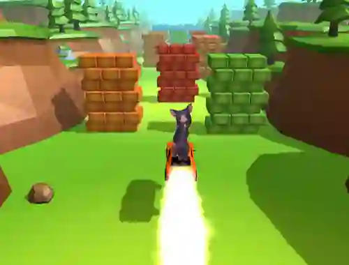 Spill Ratomilton Rocket Car online