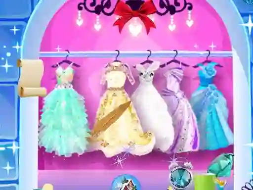 Spill Frozen Princess: Hidden Objects online