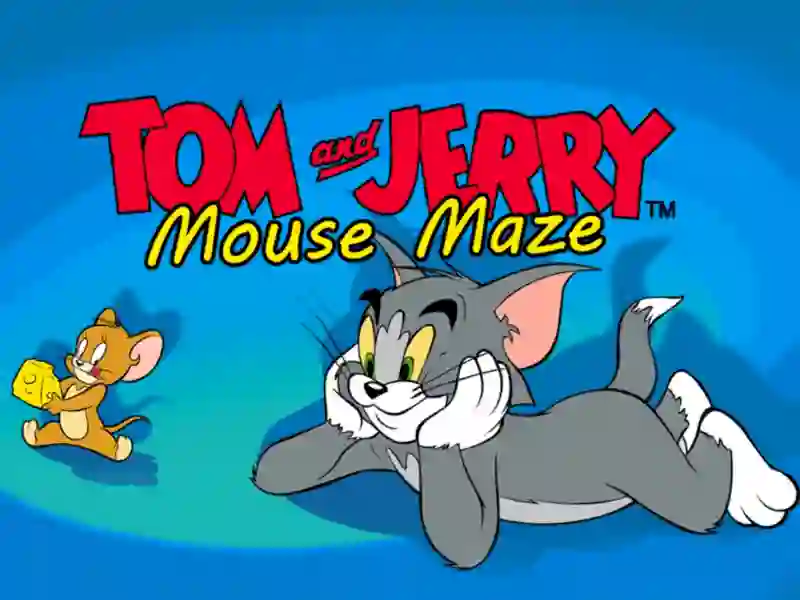 Spill Tom and Jerry mouse maze online
