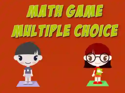 Spill Math Game Multiple Choice online