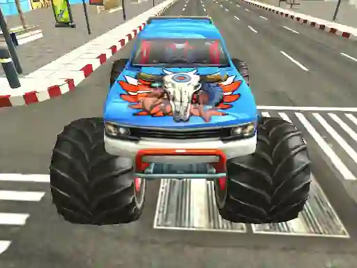 Spill Monster Truck City Parking online