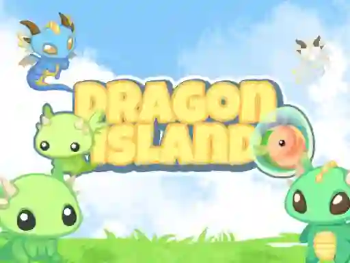 Spill 2048 Dragon Island online