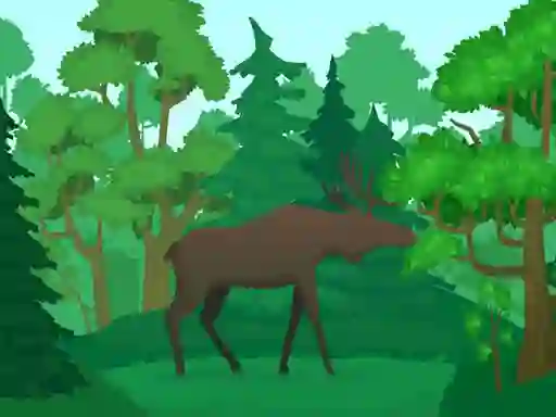 Spill Wild Animals Coloring online