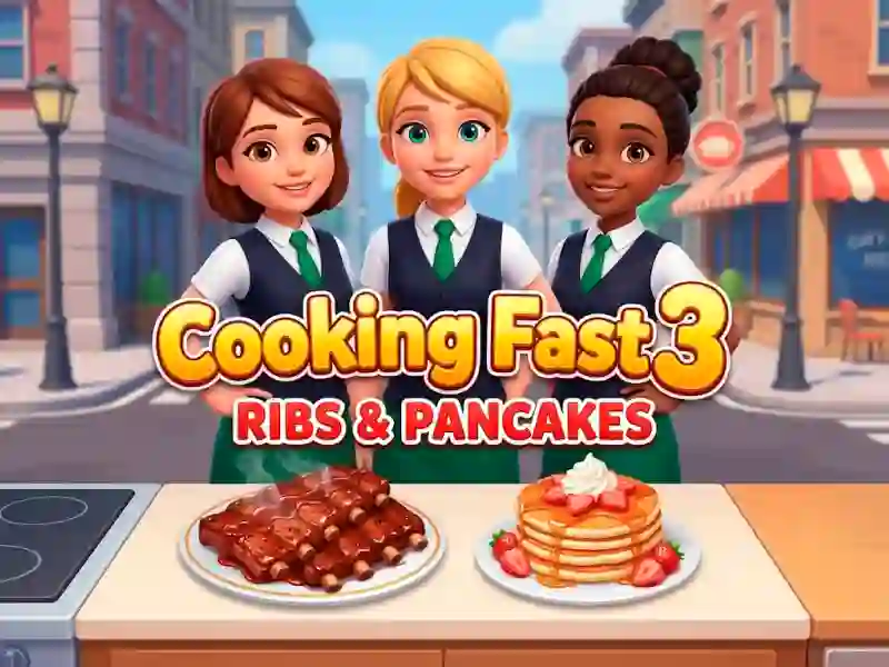 Spill Cooking Fast 3: Ribs and Pancakes online