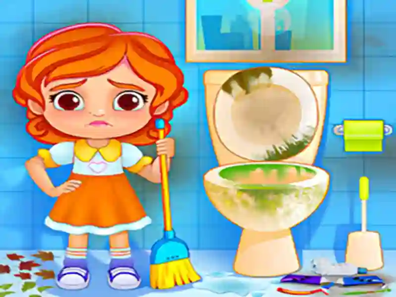 Spill Kids House Cleanup online