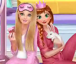Spill Princesses Pj Party online