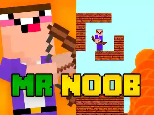 Spill Mr Noob vs Zombies online