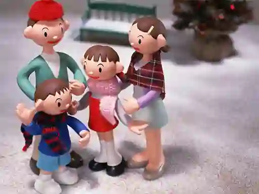 Spill Christmas Clay Doll Puzzle online
