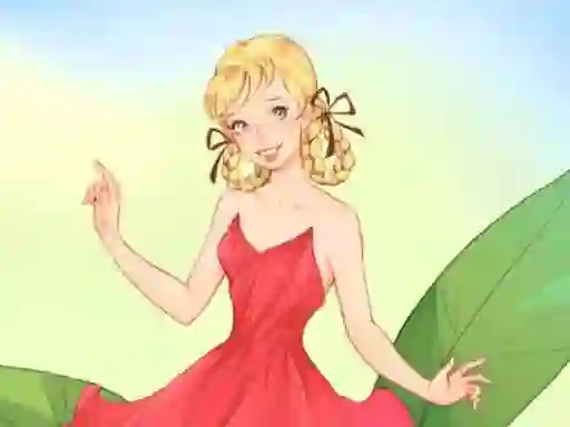 Spill Dress up Thumbelina online