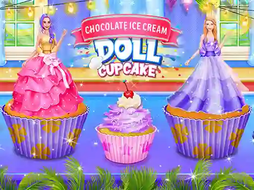 Spill Ice Cream Doll Cake Maker online