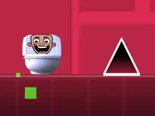 Spill Geometry Dash Skibidi Toilet online
