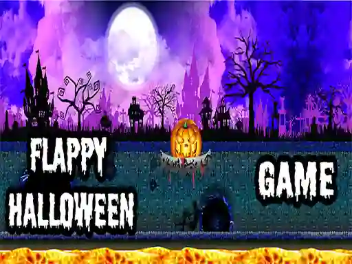 Spill Flappy Halloween online
