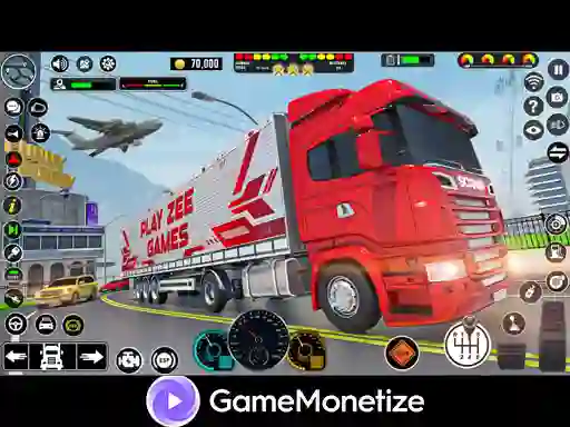 Spill Crazy car transport truck online