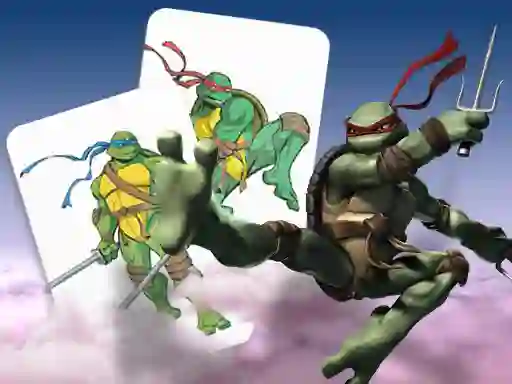 Spill Ninja Turtles Memory card Match online