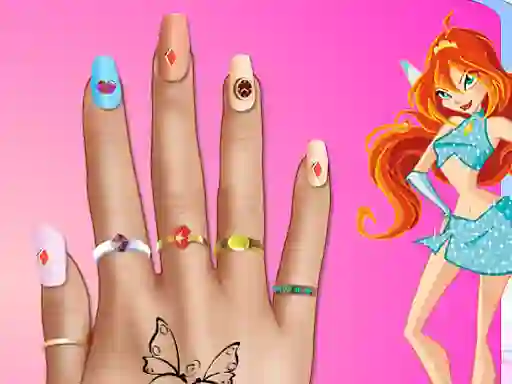 Spill Winx Nail Makeover online