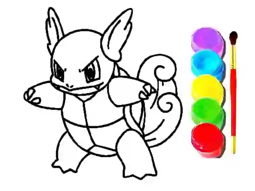 Spill Pokemon Coloring Book online
