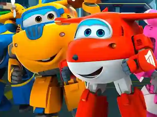Spill Superwings Jigsaw Puzzle Collection online