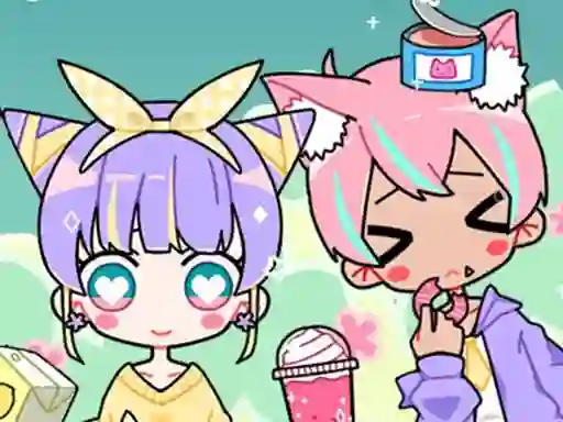 Spill Cute Girl Avatar Maker online