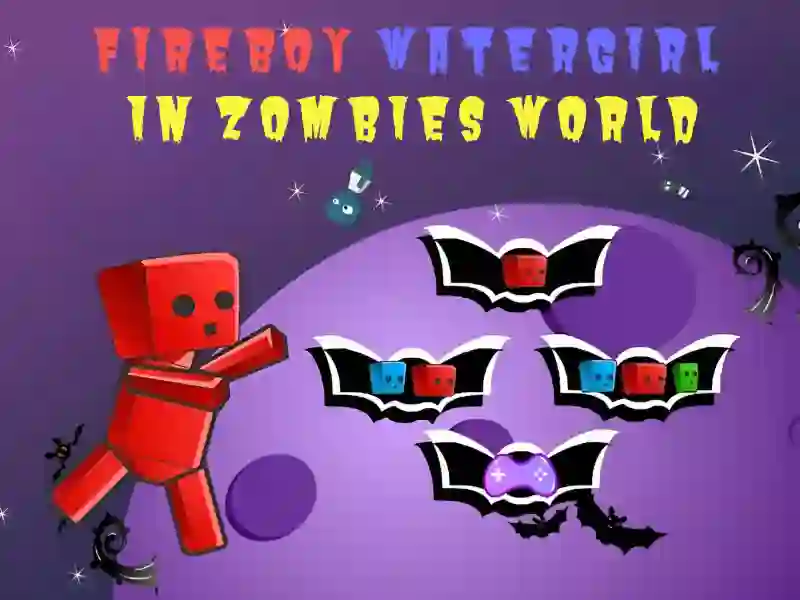 Spill Fireboy Watergirl In Zombies World online