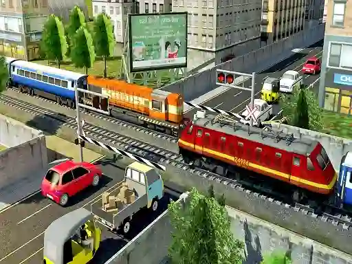 Spill Modern Train Driving Simulator online